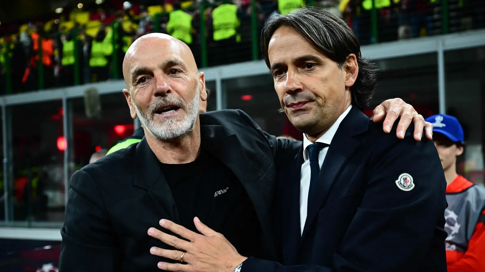 Stefano Pioli e Simone Inzaghi, i due protagonisti del match