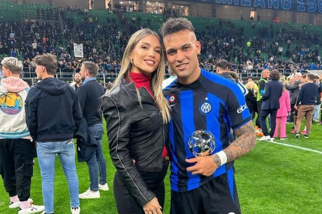 Agustina Gandolfo e Lautaro Martinez (Foto Instagram)