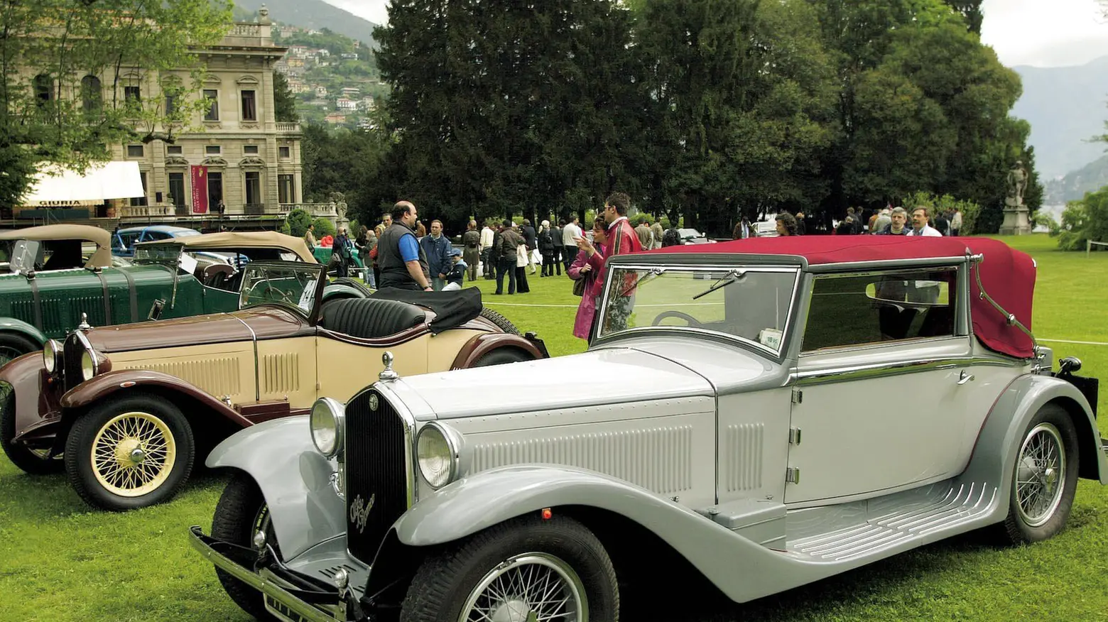Super signore  a quattro ruote  al Villa d’Este