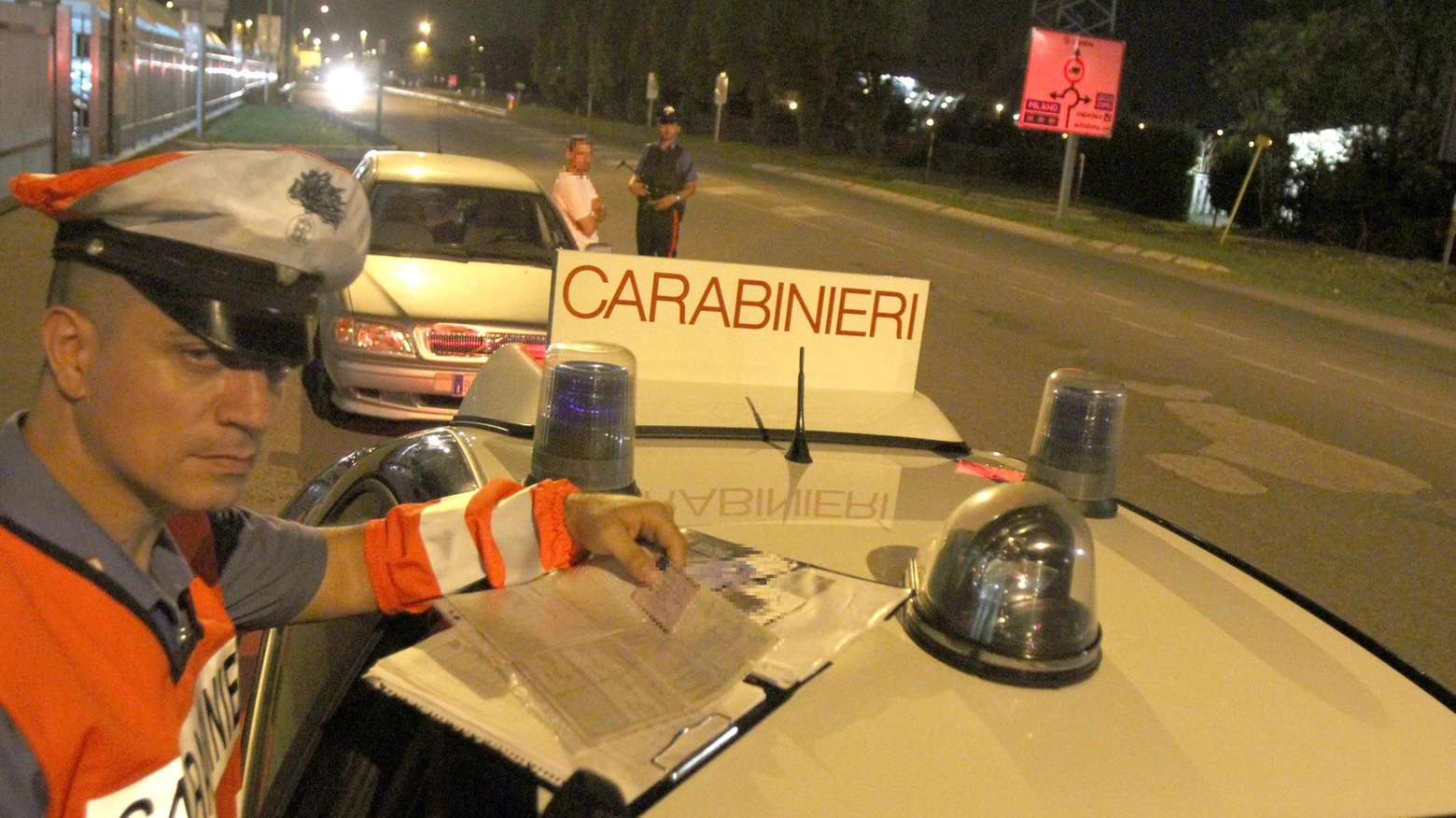 Controlli dei carabinieri (Radaelli)