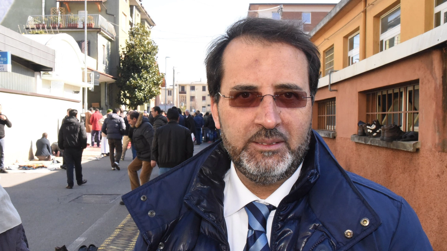 Imad El Joulani, presidente dell'associazione musulmani di Bergamo
