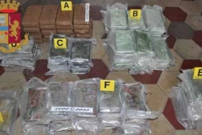 La droga sequestrata