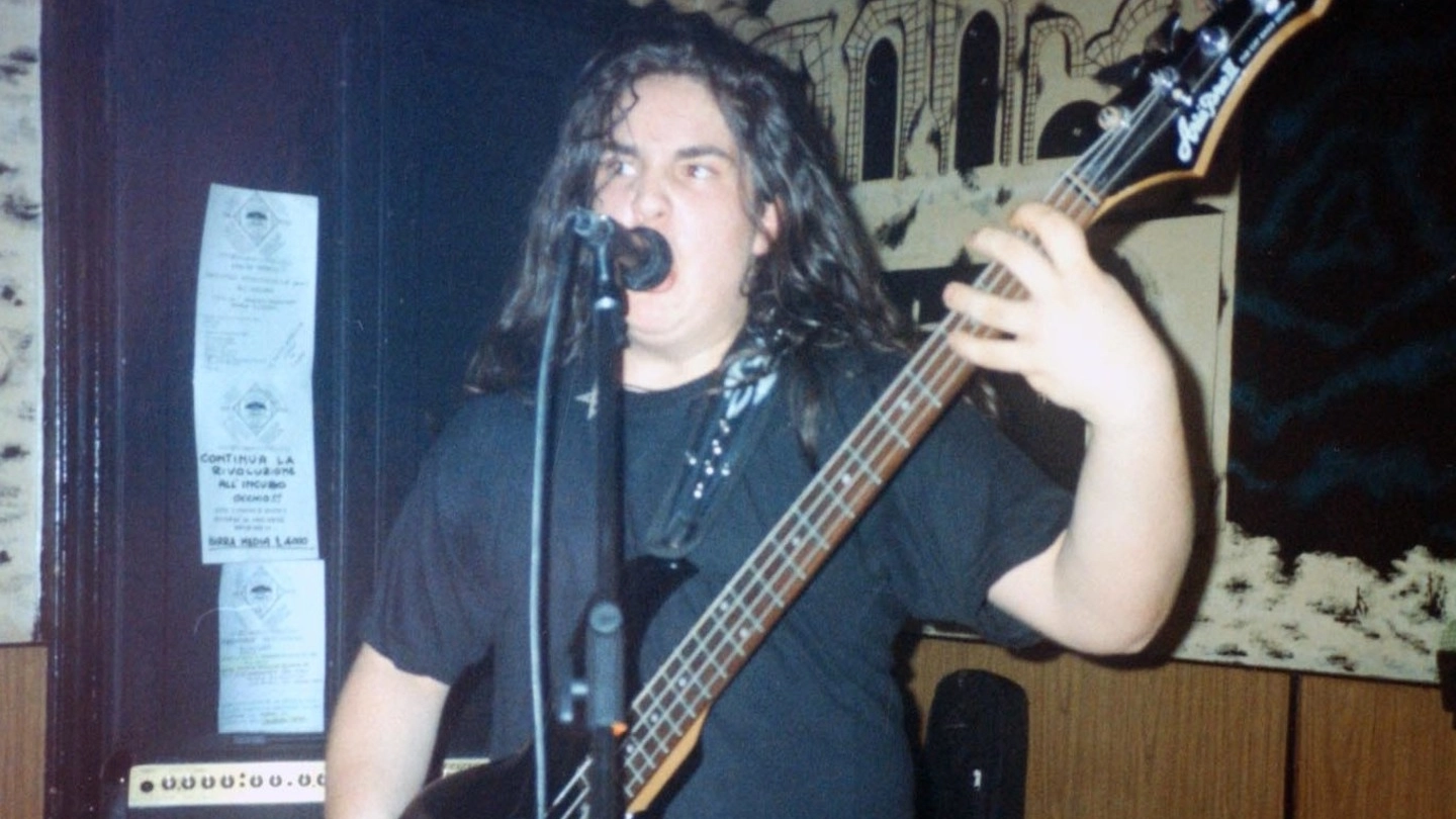 Fabio Tollis suonava in un gruppo Metal