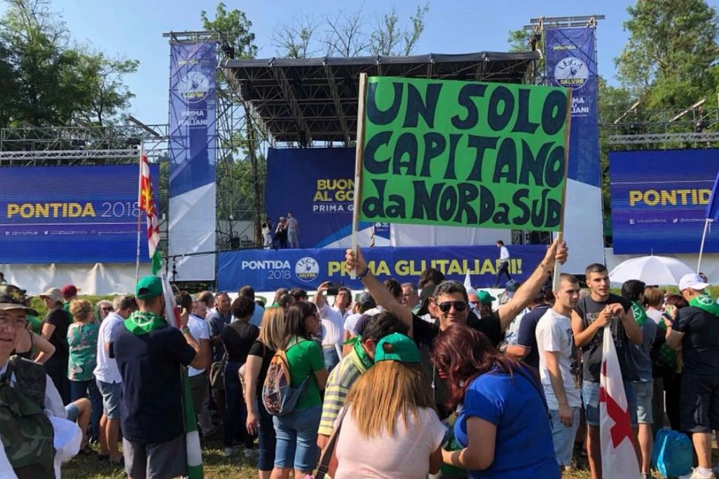 Pontida 2018 (Foto Facebook Matteo sSlvini)