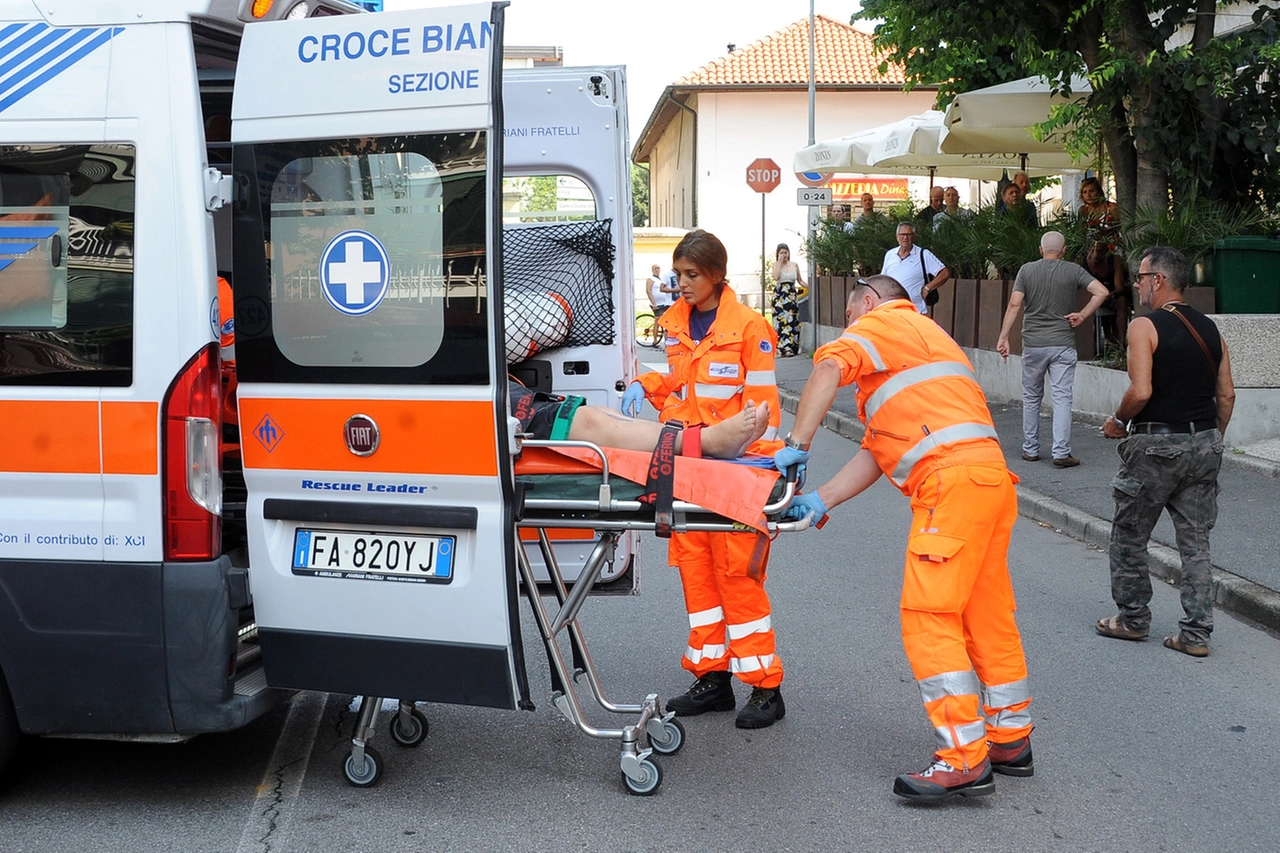 Aggressione fra vicini di casa a Vittuone (Foto Roberto Garavaglia)