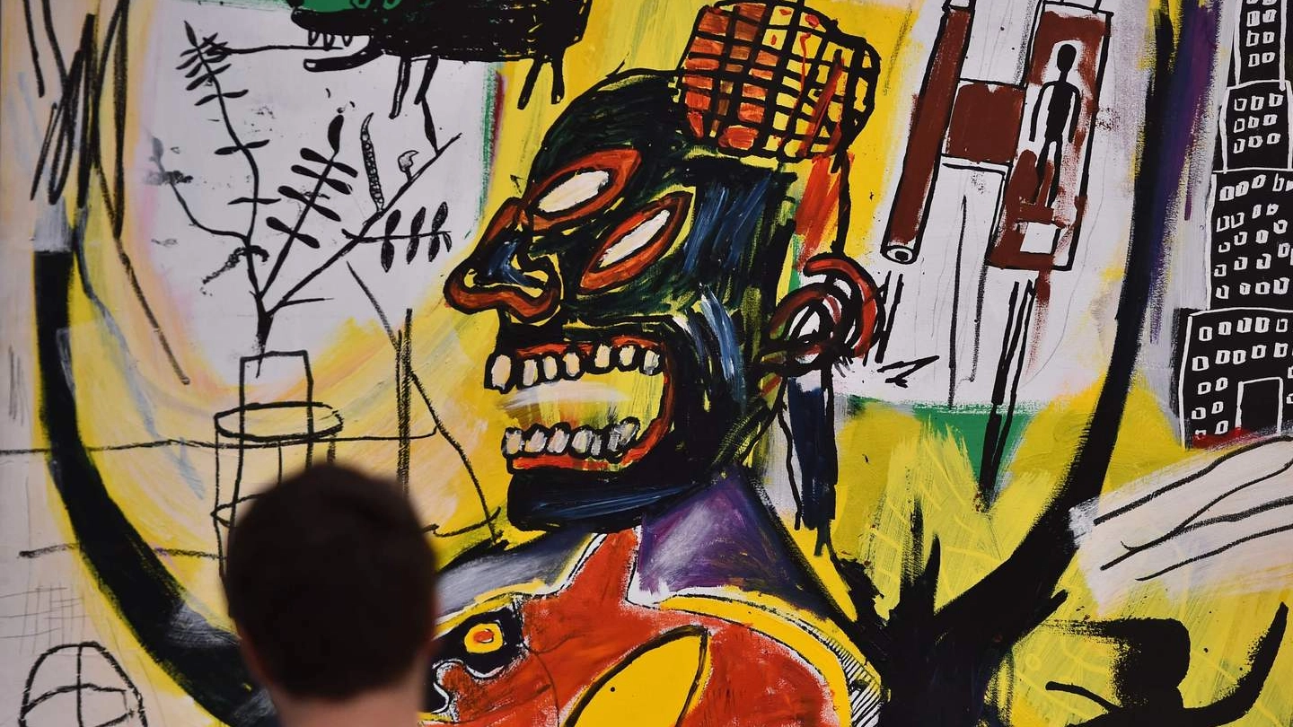 Un'opera di Basquiat al Mudec di Milano