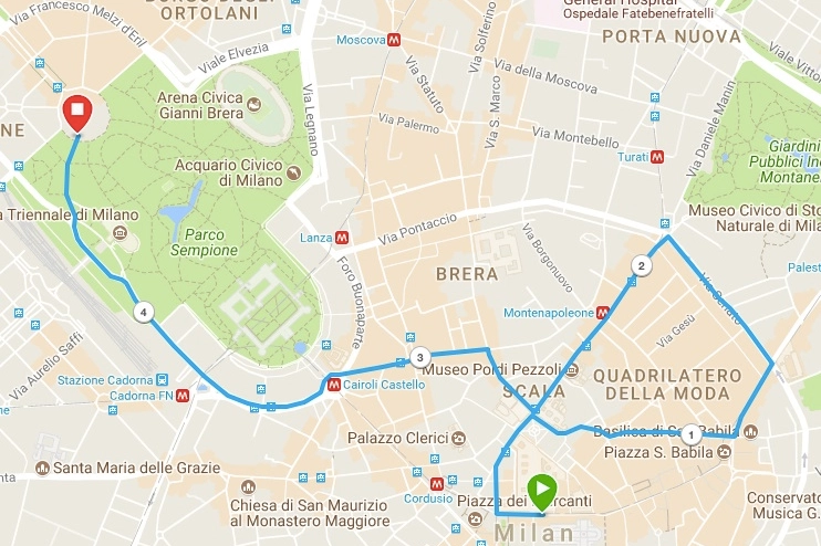 Percorso da 5 km