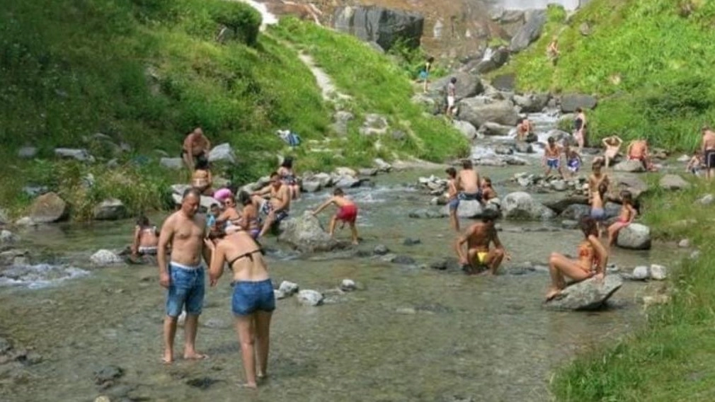Le cascate dell'Acquafraggia