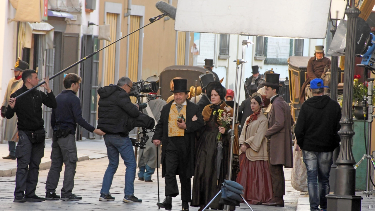 Sopra, “; a destra, le riprese di “Belcanto“ Sopra, “; a destra, le riprese di “Belcanto“