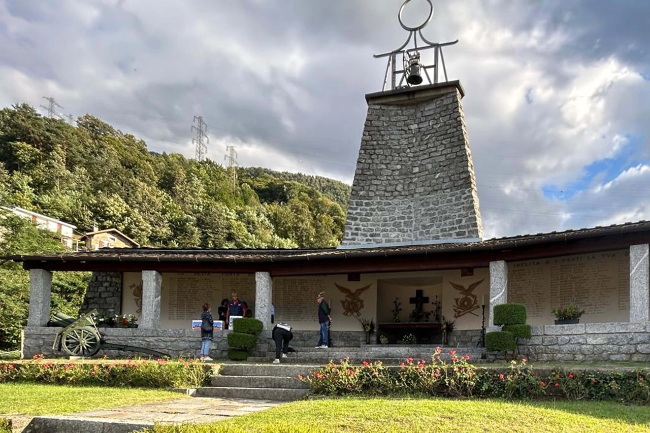 Morbegno, il Tempietto degli alpini