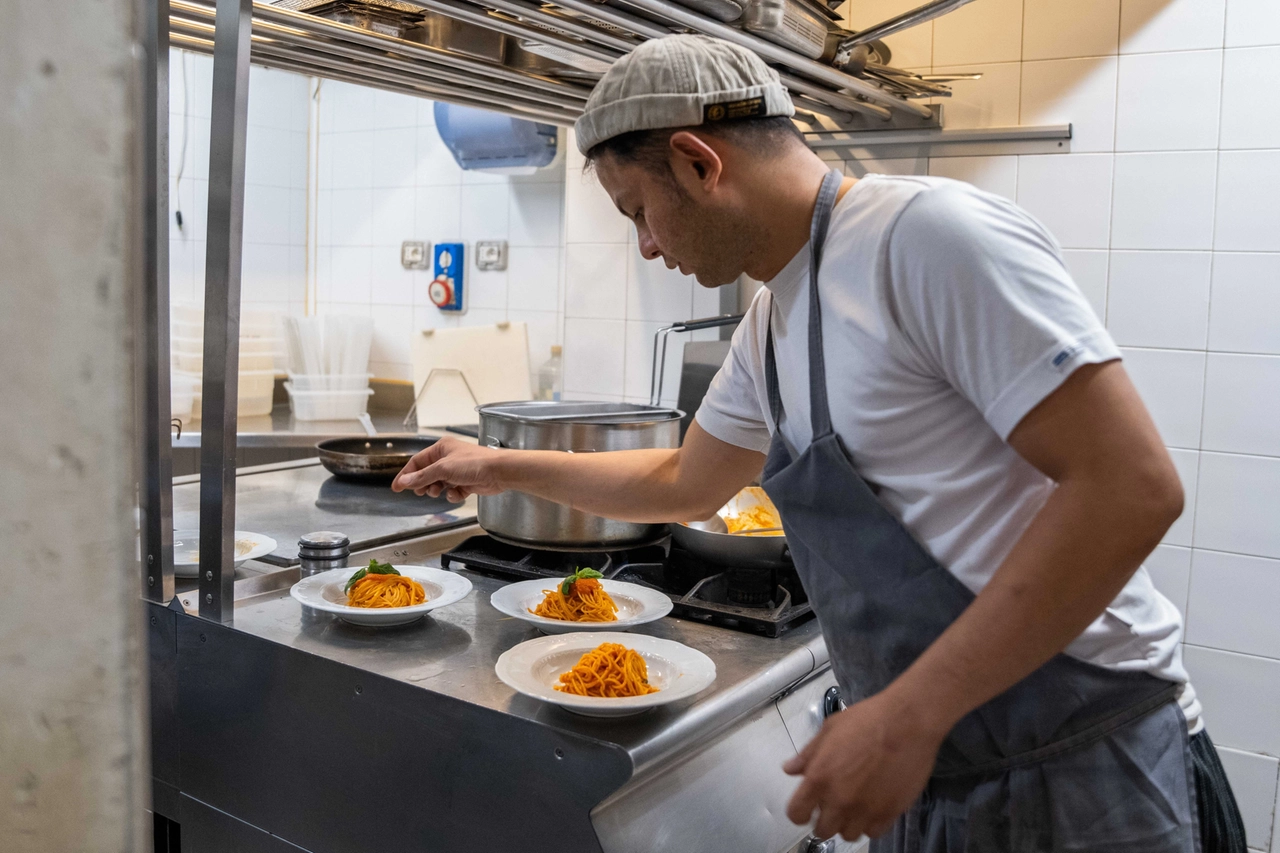 I primi piatti usciti dalla cucina (Fasani)