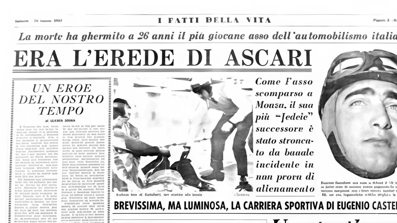 Secugnago ricorda Eugenio Castellotti: il rombo dei motori accompagna l'ultimo viaggio