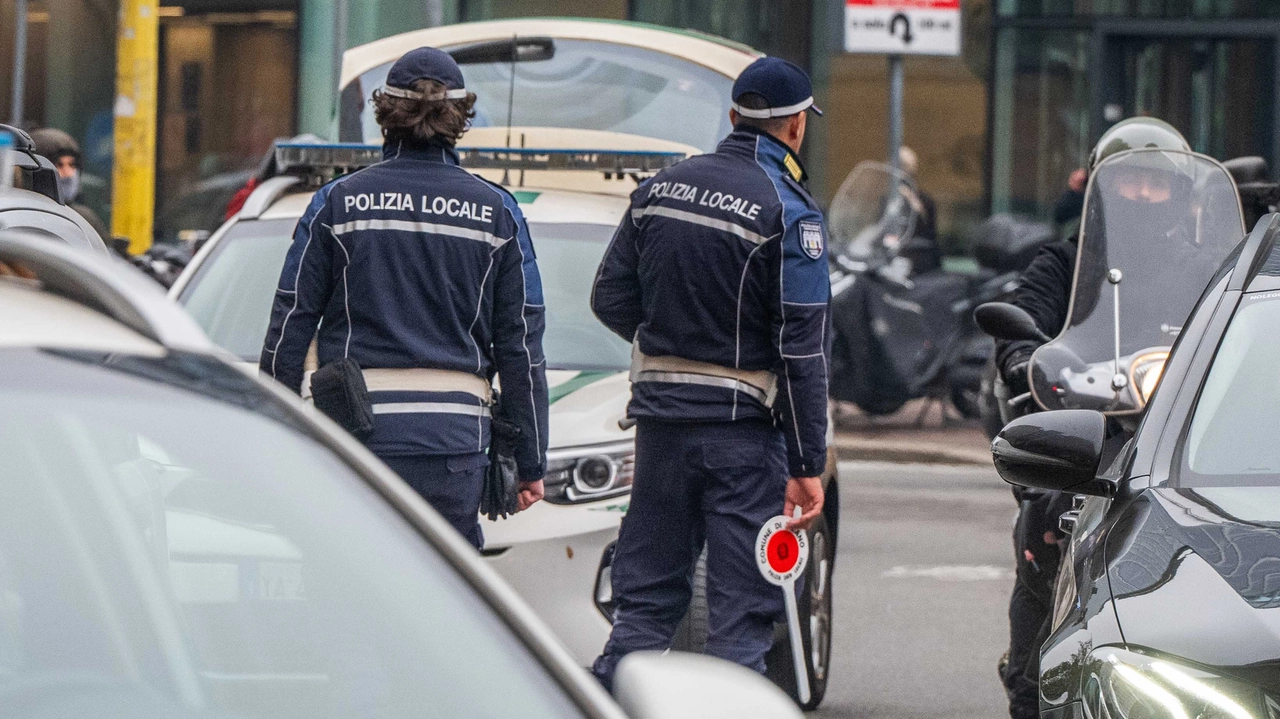 Polizia locale in azione