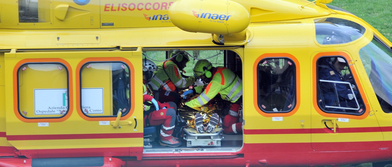 Doppio dramma sul Lario: un morto in mountain-bike, grave un motociclista