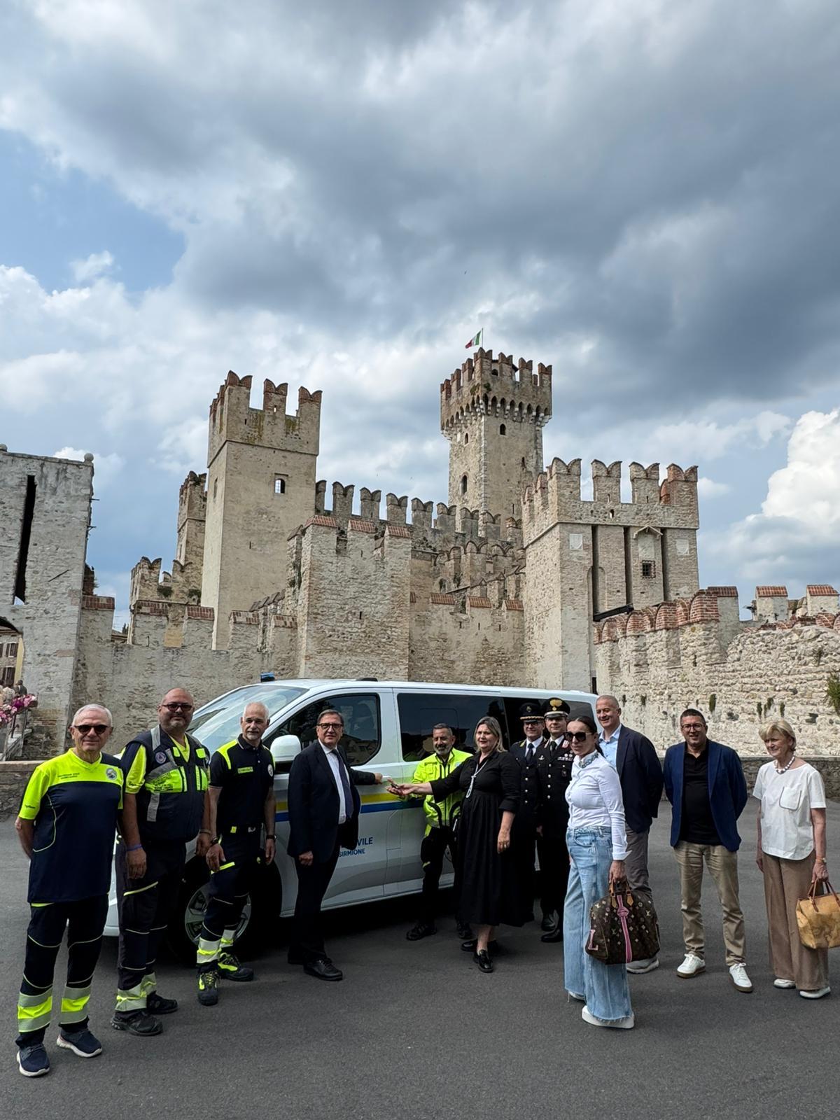 Sirmione, Protezione Civile più forte: arriva il nuovo mezzo da 41mila euro per emergenze e sicurezza