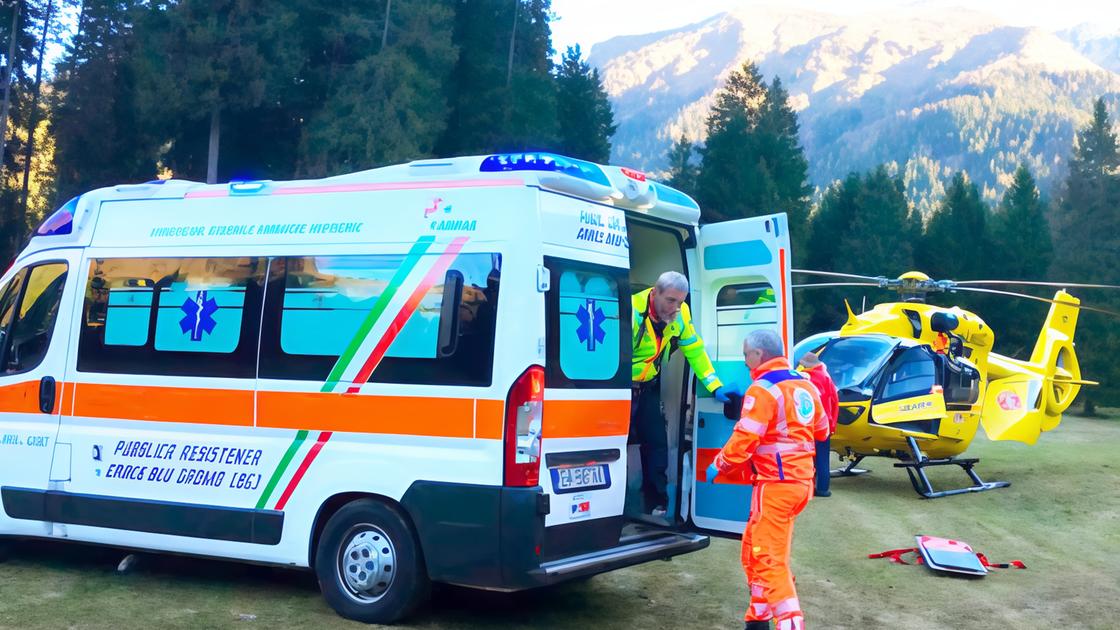 valle seriana mobilitata ambulanze di notte il servizio va garantito