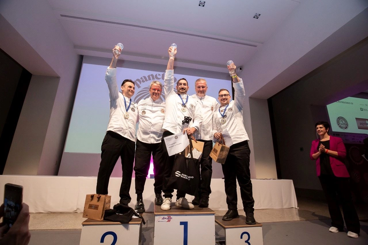 Coppa del mondo Panettone, il podio della categoria al cioccola