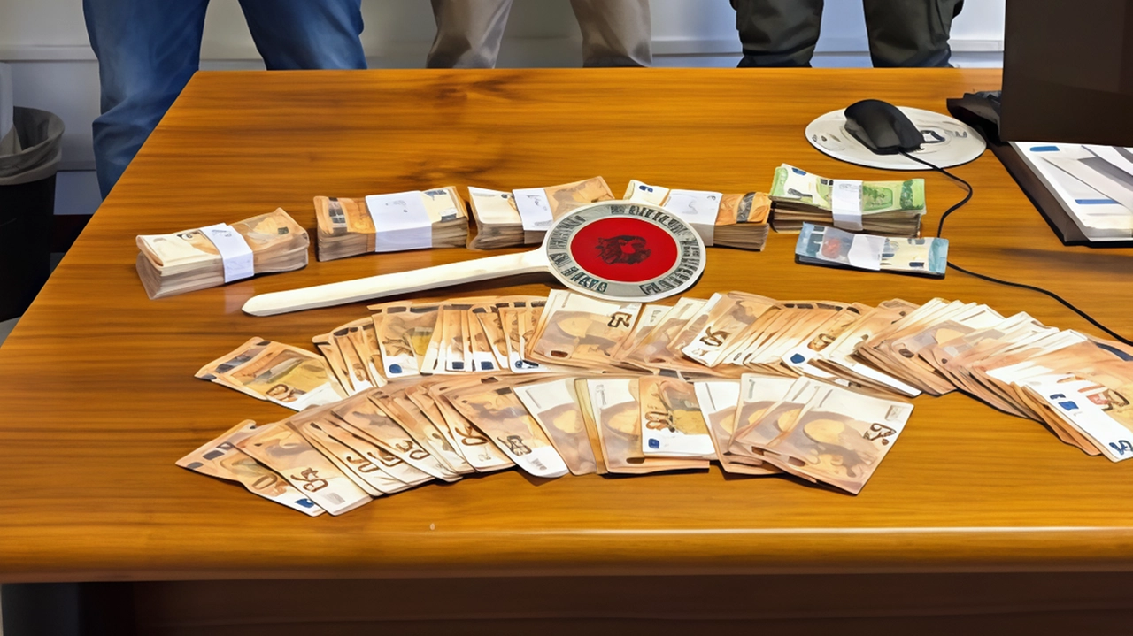 Il denaro sequestrato nella casa lodigiana del pusher trovato anche hashish L’uomo è stato portato in carcere