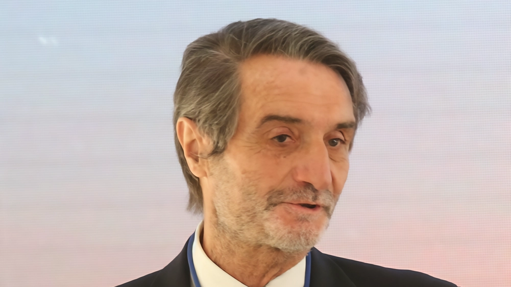 Il governatore lombardo Attilio Fontana