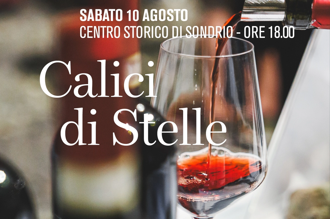 Calici di Stelle a Sondrio