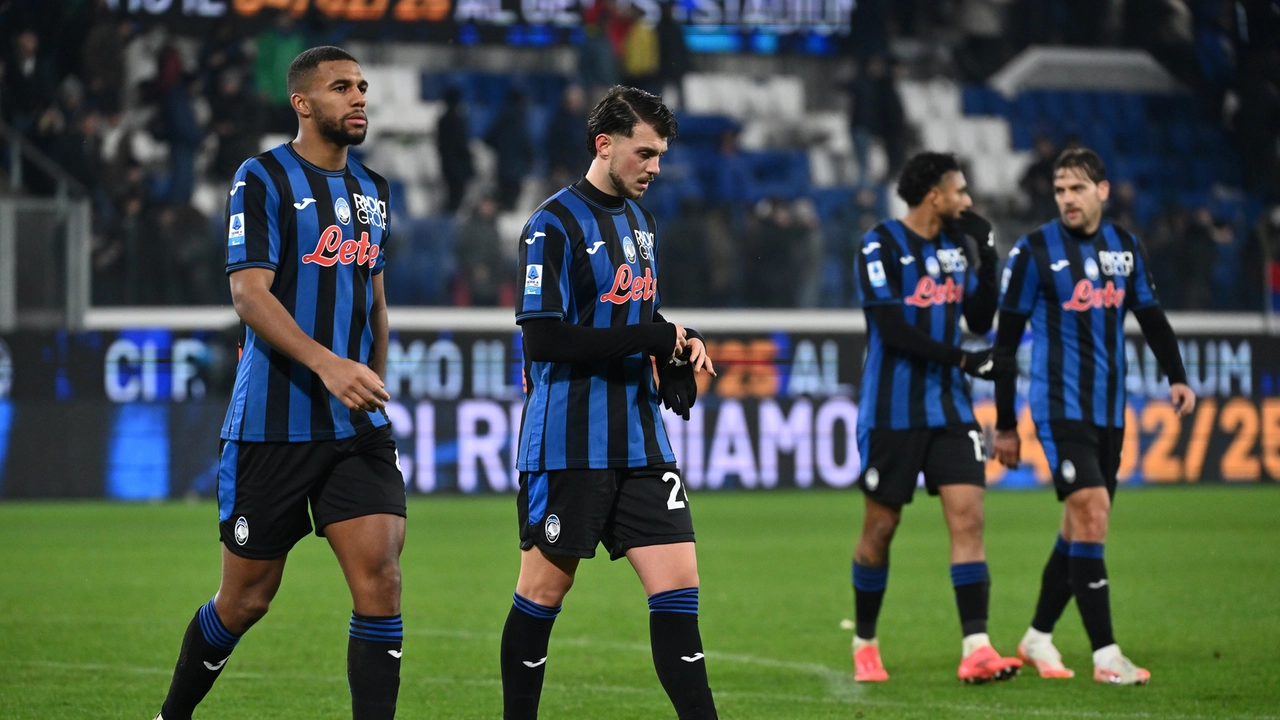 Delusione Atalanta dopo il pari col Torino Delusione Atalanta dopo il pari col Torino