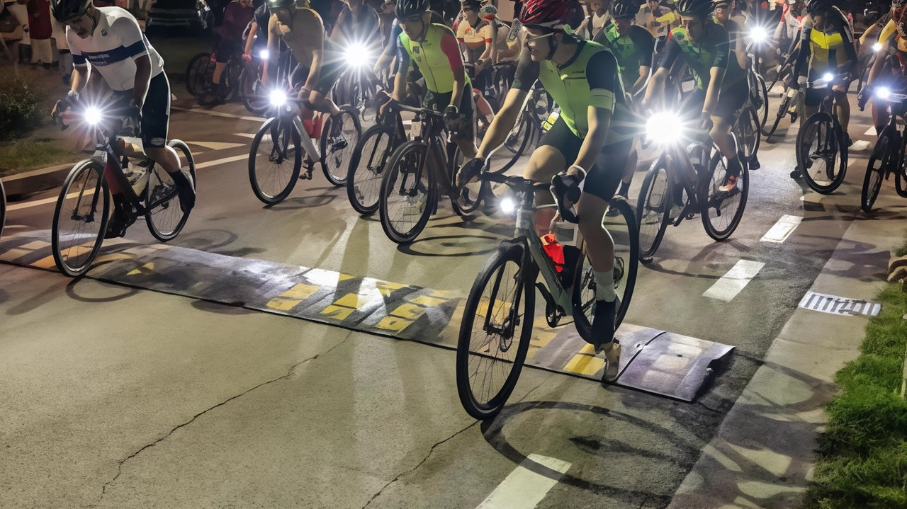Bici, luce frontale in testa e tornanti in salita fino a Campo Moro. L’ultima iniziativa della manifestazione sui percorsi chiusi al traffico. . Bici, luce frontale in testa e tornanti in salita fino a Campo Moro. L’ultima iniziativa della manifestazione sui percorsi chiusi al traffico. .