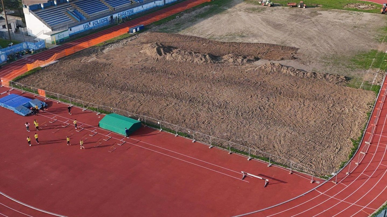Carate, nuovo “XXV Aprile” pronto a fine estate. L’impianto tornerà a ospitare le gare della Folgore.
