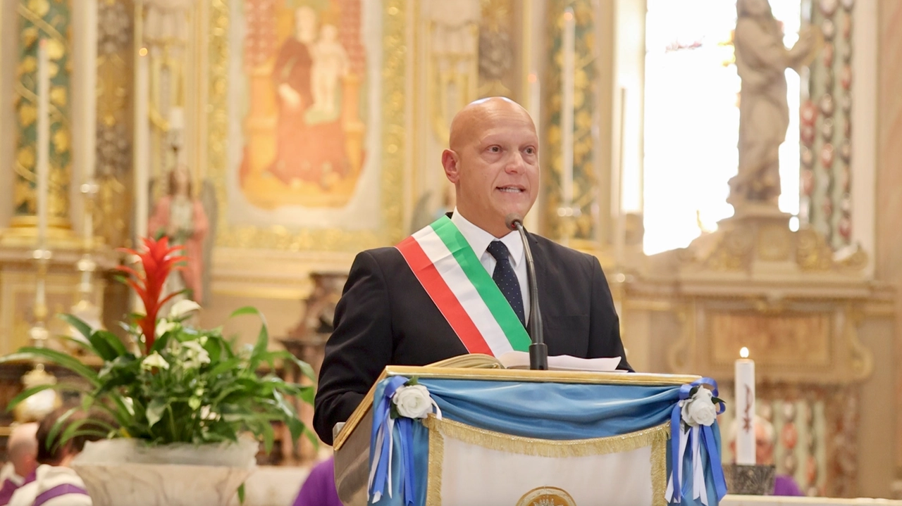 Simone Molinari, sindaco di Garlasco