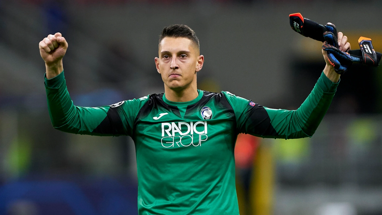 Il portiere Pierluigi Gollini Il portiere Pierluigi Gollini