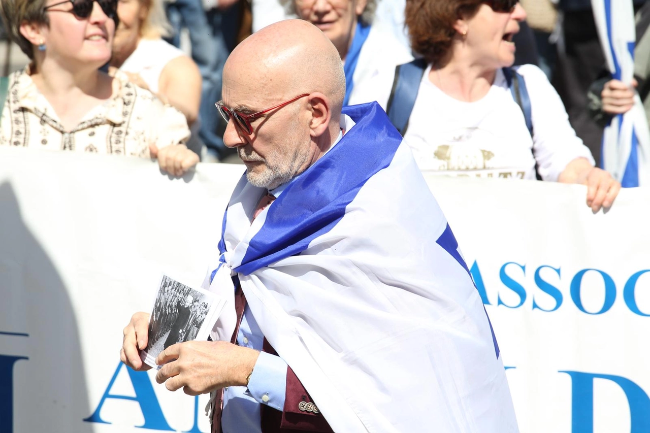 Un rappresentante della Brigata Ebraica
