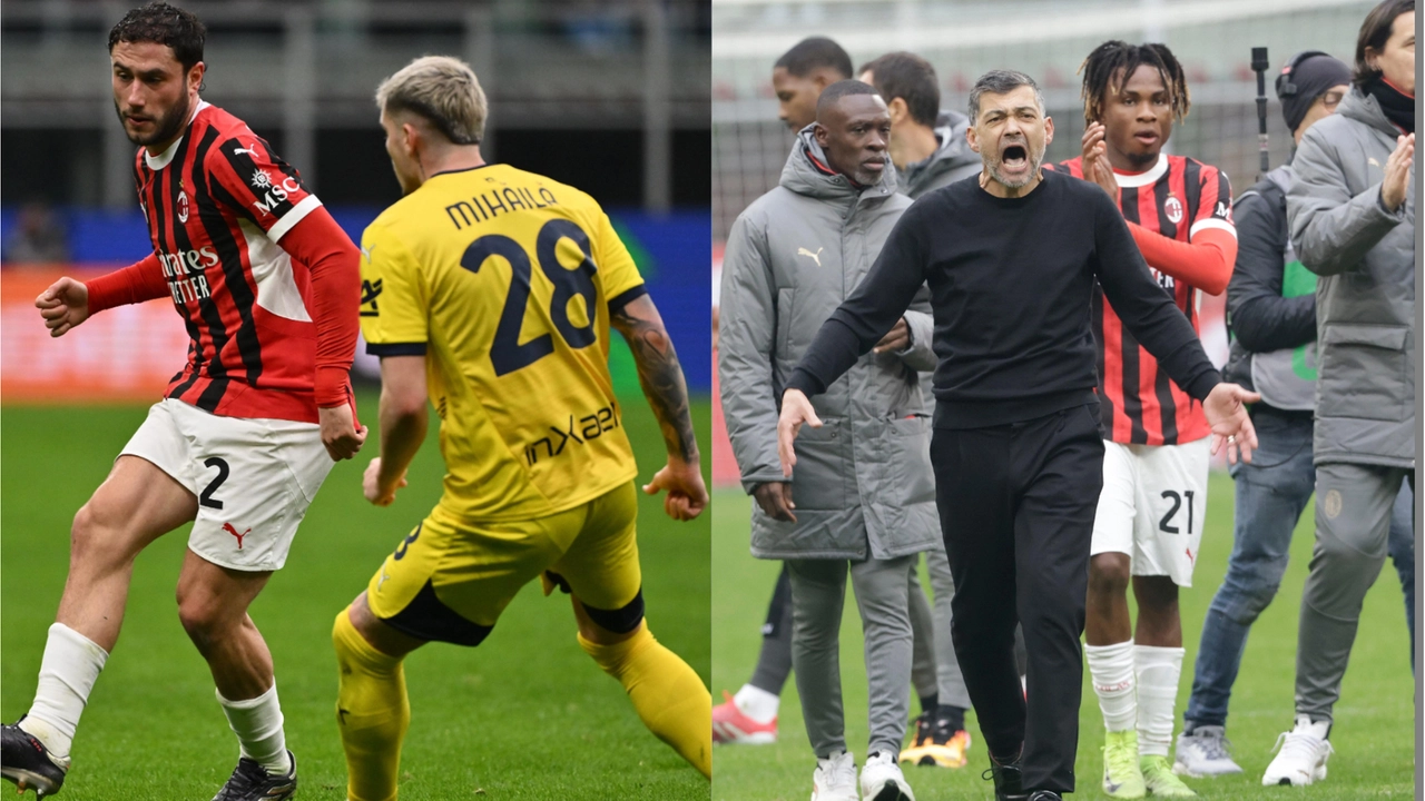 Calabria e il concerto di Lazza fanno perdere le staffe a Conçeicao: rissa sfiorata fra l’allenatore e il capitano alla fine di Milan-Parma