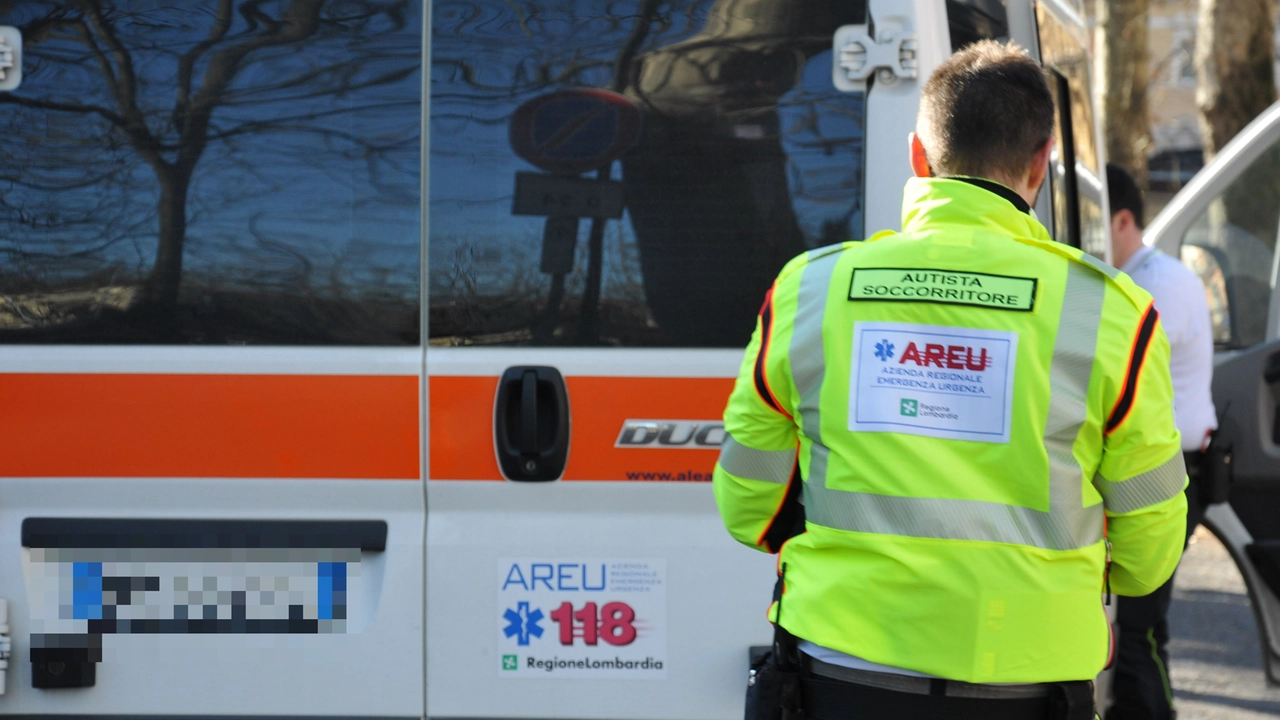 Ambulanza in azione (foto di archivio)