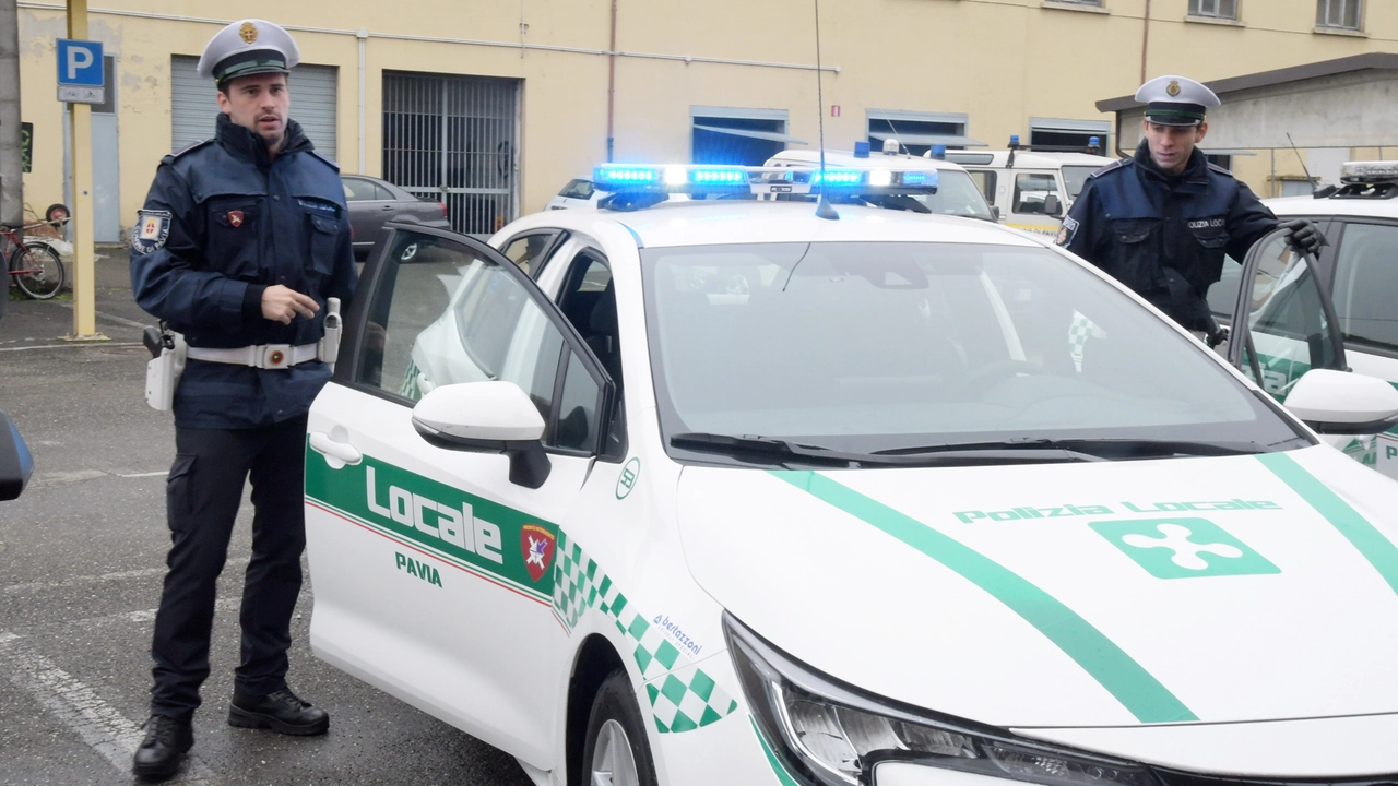 Polizia locale di Pavia (Foto archivio)