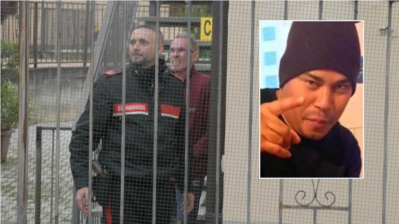 Fausto Baiguera, 69 anni, arrestato per la morte di Julio Antonio Rosario Santos, 36enne originario della Repubblica Dominicana (nel riquadro)
