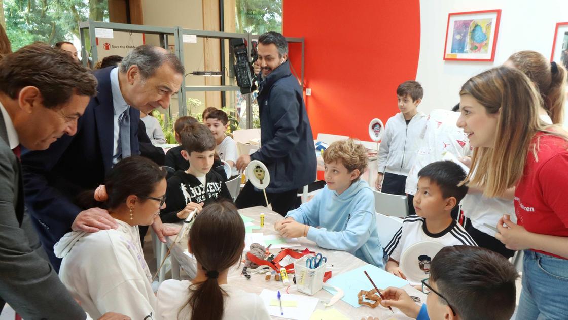 un punto luce al gallaratese contro la povertà educativa