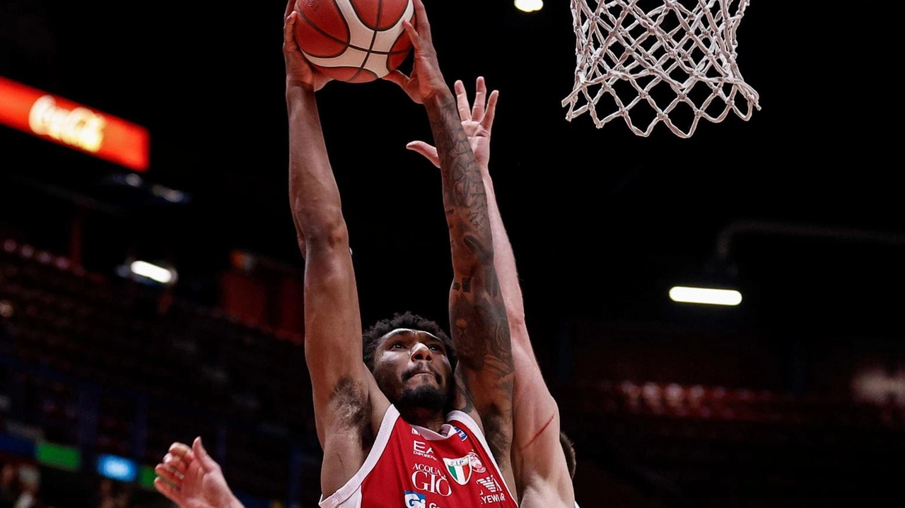 Armoni Brooks è stato il miglior marcatore dell’Olimpia Milano contro la Vanoli Armoni Brooks è stato il miglior marcatore dell’Olimpia Milano contro la Vanoli