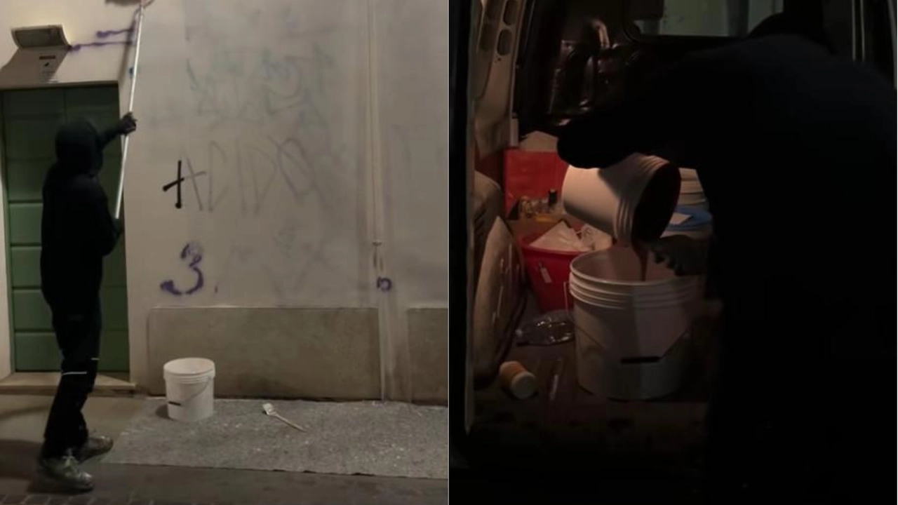 Chi è Ghost Pitùr, l’eroe armato di rullo e pittura di cui Brescia non sapeva di aver bisogno (e che ora ama) / 