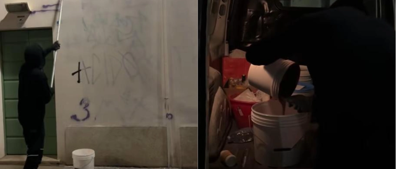 Chi è Ghost Pitùr, l’eroe armato di rullo e pittura di cui Brescia non sapeva di aver bisogno (e che ora ama)