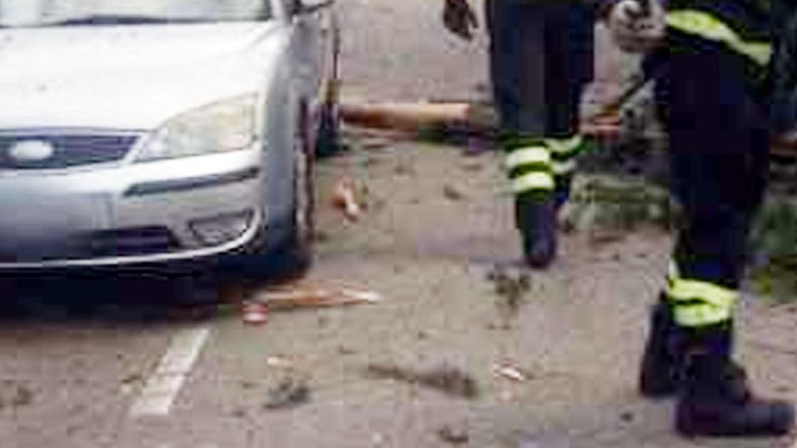 Ottanta millilitri di pioggia. Acqua alta in città come Venezia Ottanta millilitri di pioggia. Acqua alta in città come Venezia