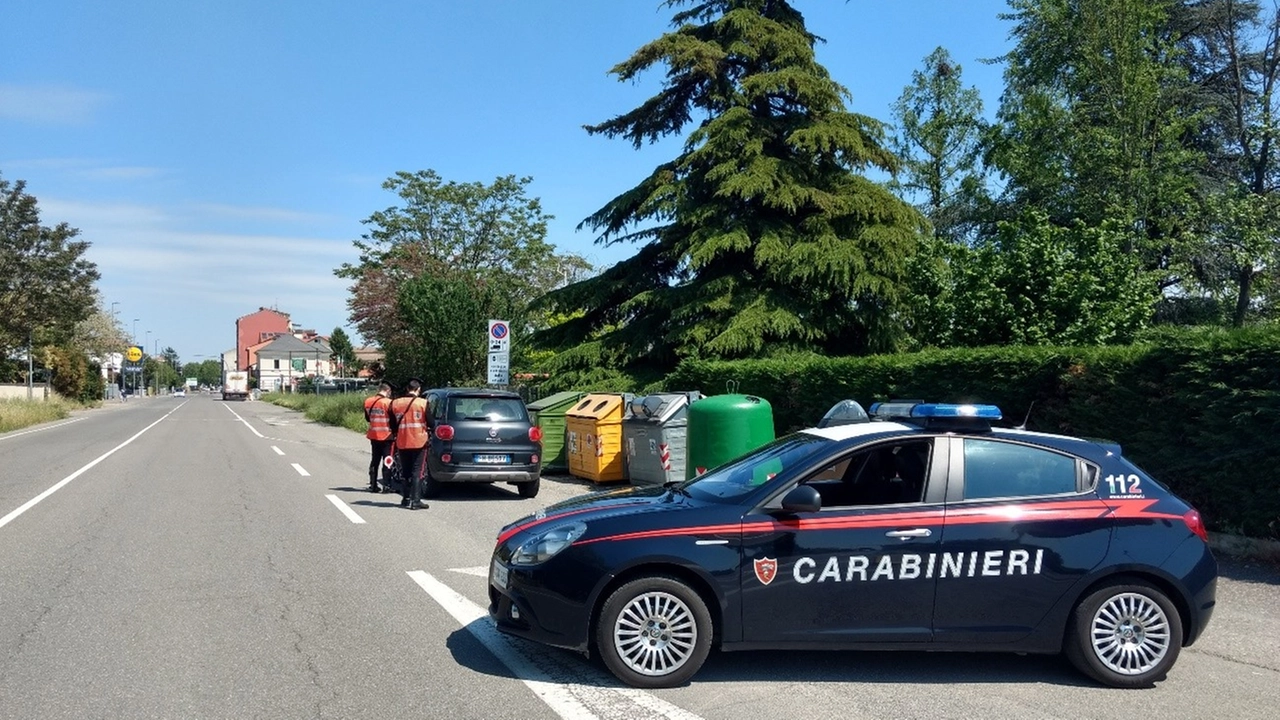 Controlli dei carabinieri di Voghera a Casteggio