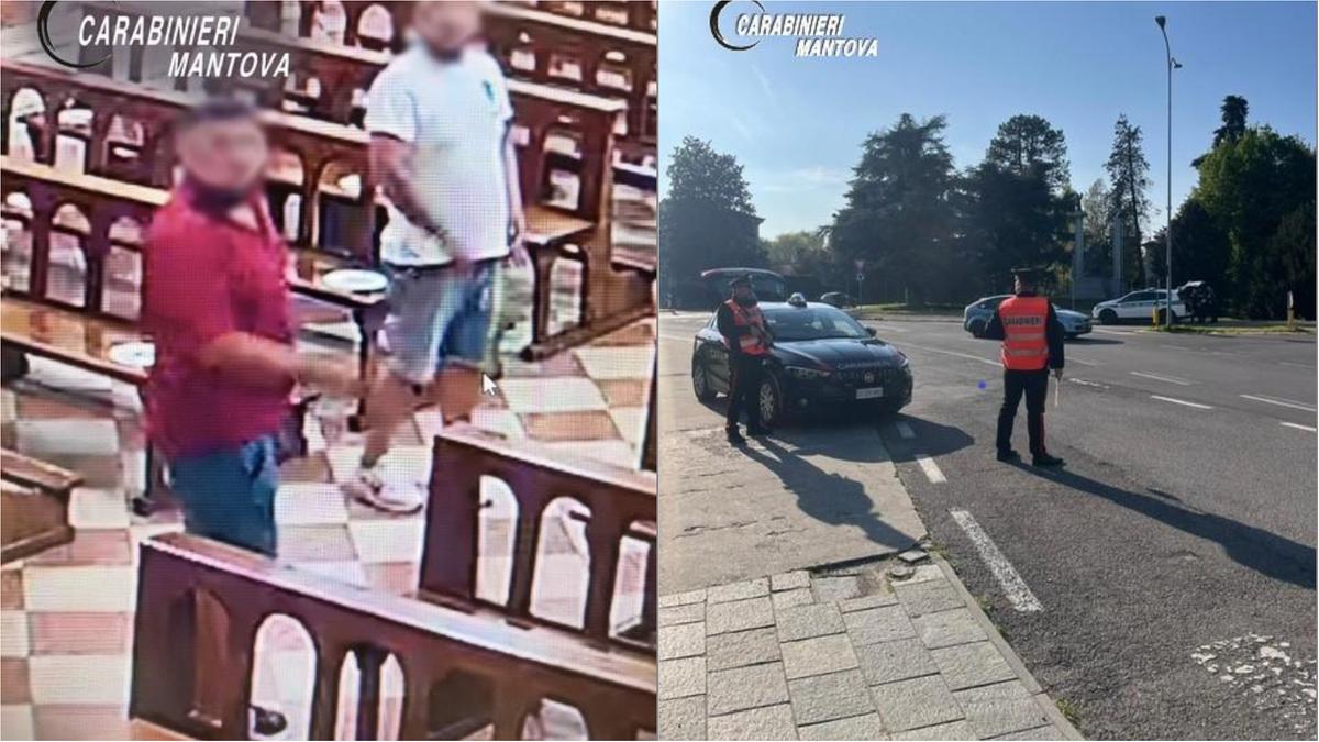 Furto in chiesa, non trovano oggetti preziosi e fuggono con le casse dell’organo: presi Furto in chiesa, non trovano oggetti preziosi e fuggono con le casse dell’organo: presi