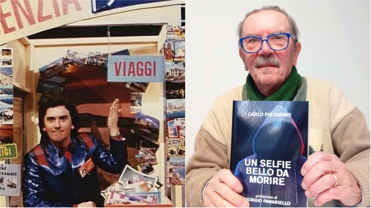 Carlo Pistarino in un monologo ai tempi del Drive-In, lo show televisivo di Antonio Ricci che fu una fucina di comici Carlo Pistarino in un monologo ai tempi del Drive-In, lo show televisivo di Antonio Ricci che fu una fucina di comici