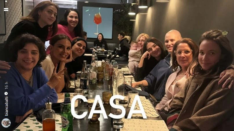Bianca Balti insieme alle sue amiche a Los Anglese (Foto profilo instagram)