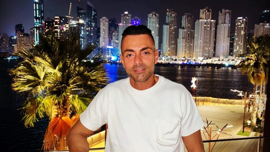 Francesco Zollo a Dubai (foto Instagram) Francesco Zollo a Dubai (foto Instagram)
