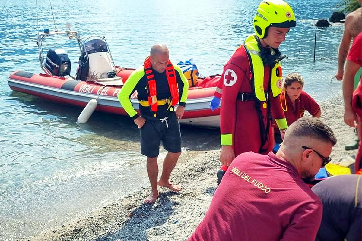 ragazzo di 21 anni si tuffa nel lago maggiore a cald232 e scompare ricerche in corso