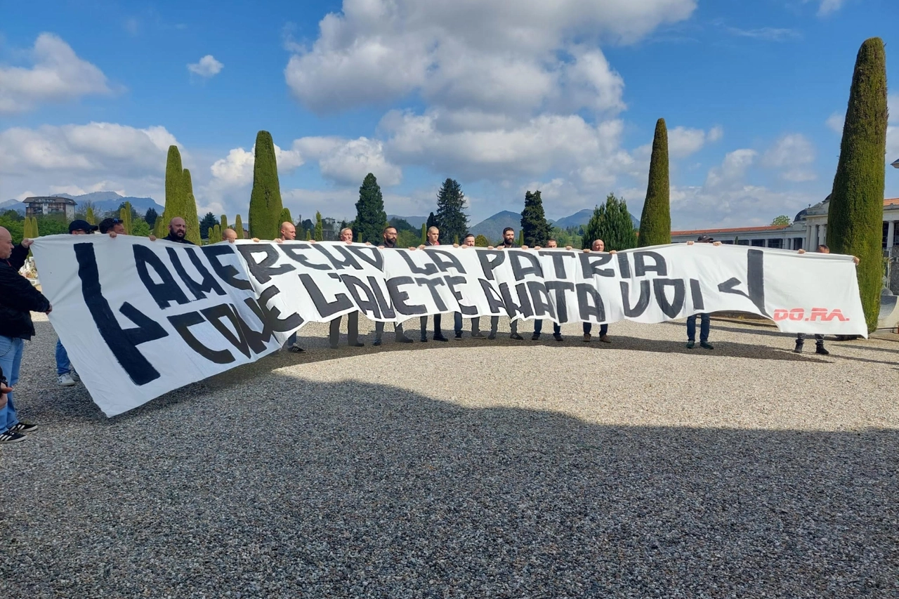 La celebrazione nazifascista di Do.Ra. nel Varesotto il 25 Aprile