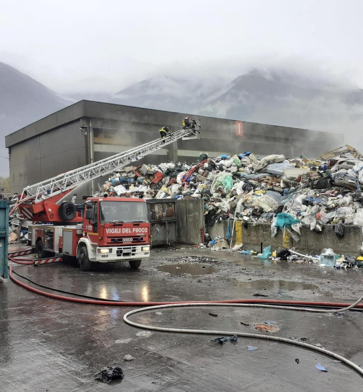 Rogo all’impianto. La situazione è sotto controllo