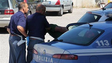L'uomo è stato arrestato a Gallarate L'uomo è stato arrestato a Gallarate
