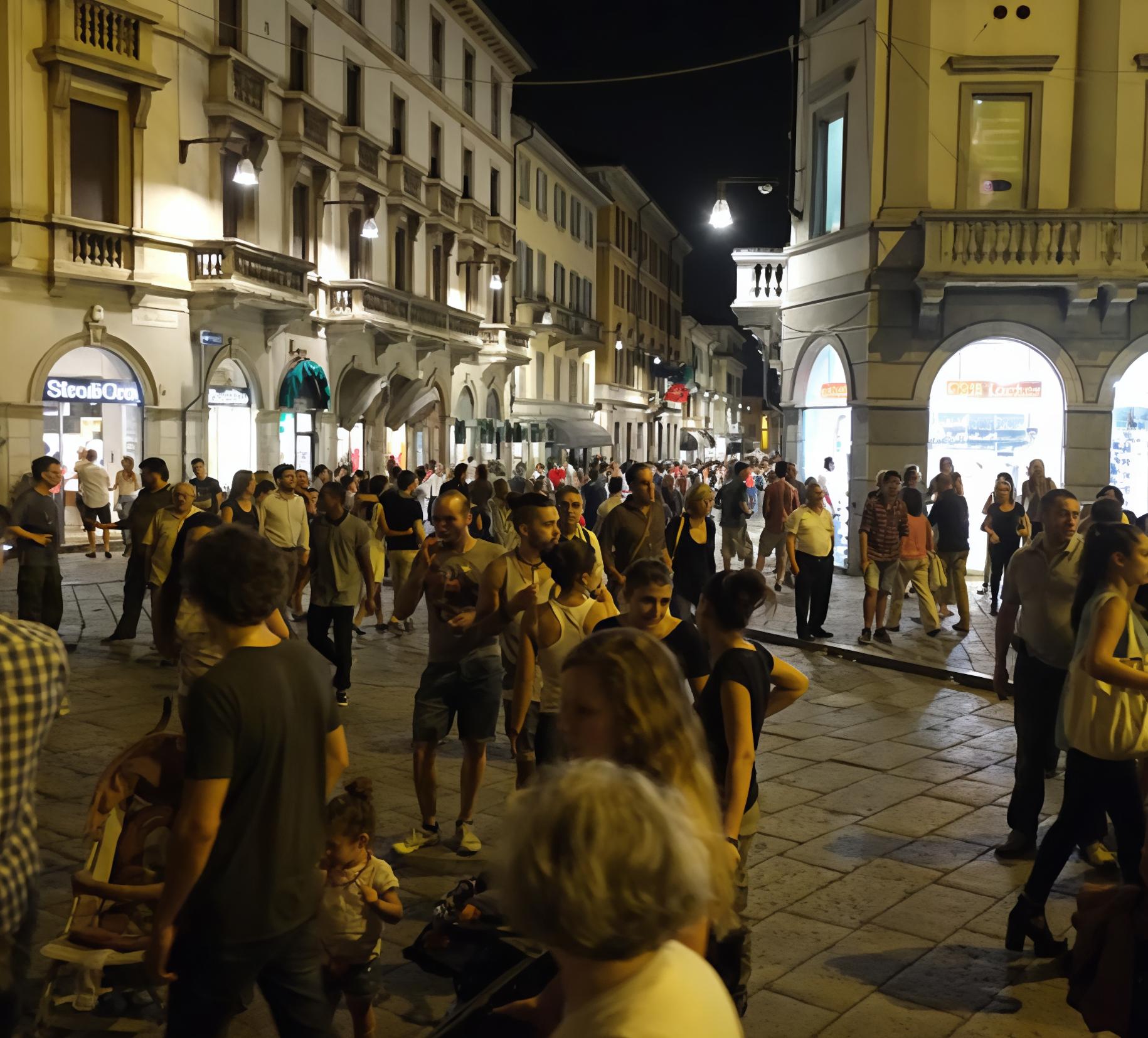 Vetrine sempre accese . Nelle vie del centro shopping, libri e tango Vetrine sempre accese . Nelle vie del centro shopping, libri e tango