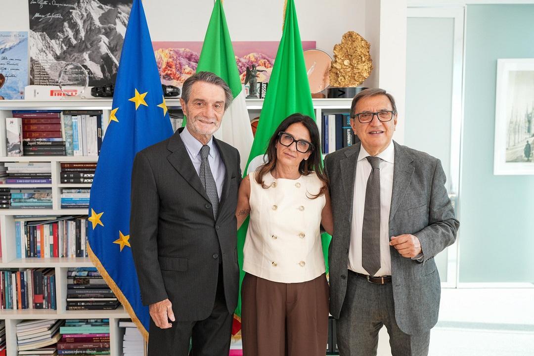 Fontana alla figlia: "Rafforzeremo i nostri progetti" Fontana alla figlia: "Rafforzeremo i nostri progetti"
